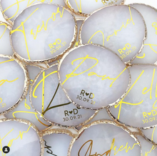 Load image into Gallery viewer, Agate Effect Place Cards