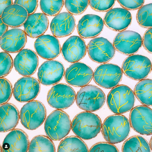 Load image into Gallery viewer, Agate Effect Place Cards