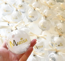 Load image into Gallery viewer, Personalised Bauble/Place Cards
