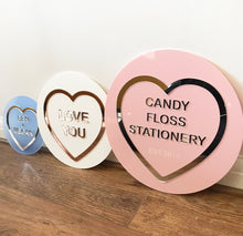 Load image into Gallery viewer, Oversized Acrylic Love Heart