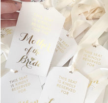 Load image into Gallery viewer, Reserved Seating Tags