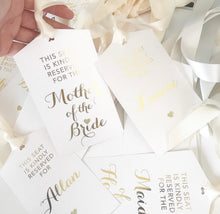 Load image into Gallery viewer, Reserved Seating Tags