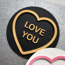 Load image into Gallery viewer, Wooden Oversized Love Heart
