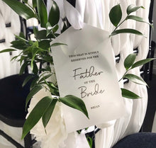 Load image into Gallery viewer, Reserved Seating Tags