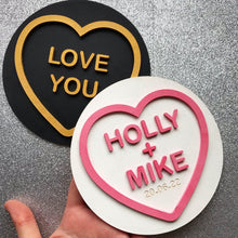 Load image into Gallery viewer, Wooden Oversized Love Heart