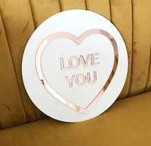 Load image into Gallery viewer, Oversized Acrylic Love Heart