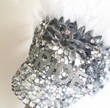 Load image into Gallery viewer, Bling Bride Hat
